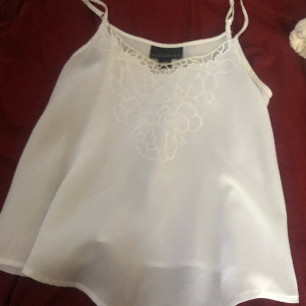 Laced crop top
